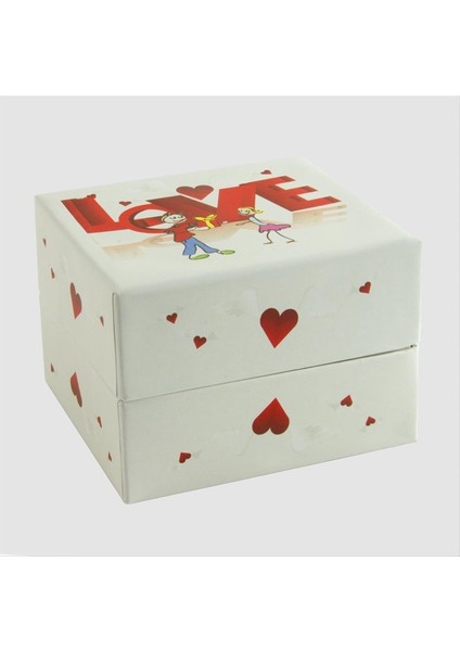 shop Love Yazılı Saat Kutusu-Beyaz modelleri