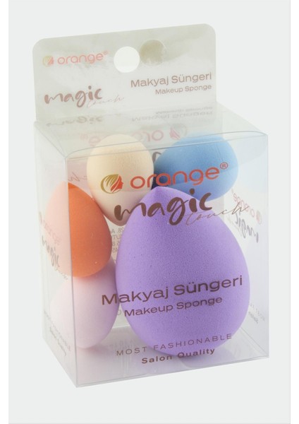 shop 5 Adet Yumurta Makyaj Süngeri-Renkli