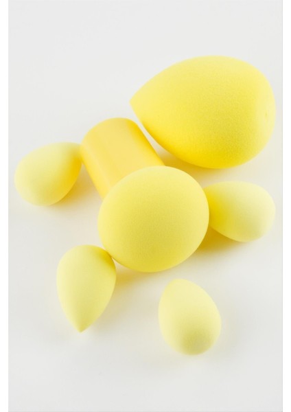 shop 6 Adet Yumurta Makyaj Süngeri-Renkli