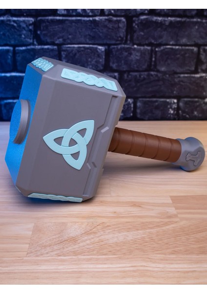 Thor Mjolnir Dekoratif Çekici | Marvel Koleksiyonluk ve Cosplay Aksesuarı fiyatları
