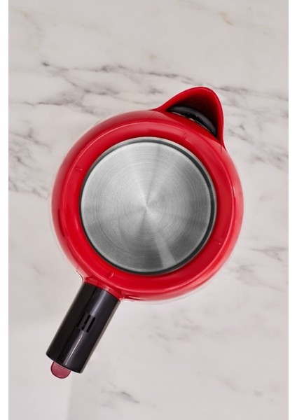 Kırmızı Cam Çay Makinesi, 1500 W, Modern ve Şık Tasarım fırsatları