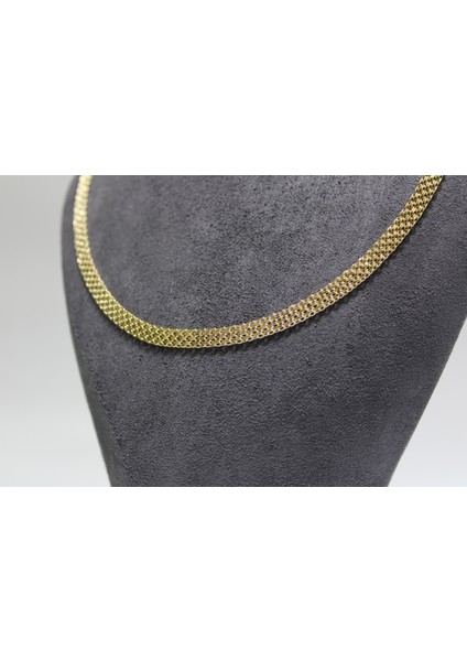 14 Ayar Altın Italyan Model Dövme Hasır Kolye fiyatları