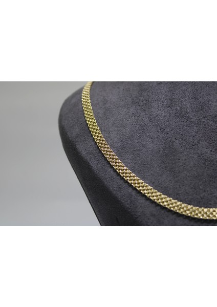 14 Ayar Altın Italyan Model Dövme Hasır Kolye modelleri