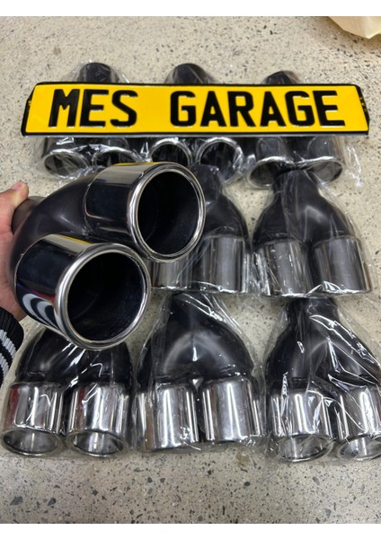 Çift Çıkış Egzoz Ucu