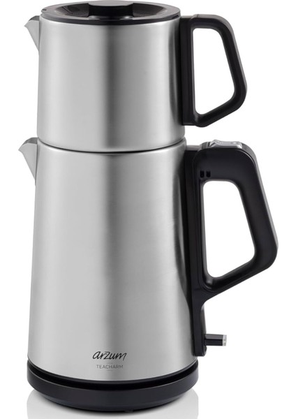 2200W Çelik Çay Makinesi, Şık ve Dayanıklı, Hızlı Demleme