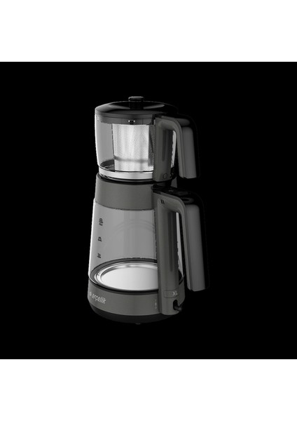 Gri Cam Çay Makinesi, 1900 W, Pratik ve Şık Tasarım fiyatları