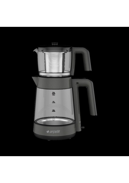 Gri Cam Çay Makinesi, 1900 W, Pratik ve Şık Tasarım modelleri