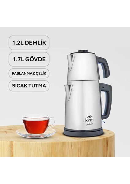 Paslanmaz Çelik Çay Makinesi, Şık ve Dayanıklı Tasarım modelleri