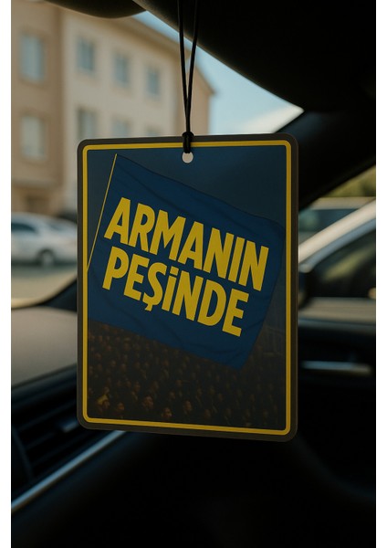 Armanın Peşinde Oto Kokusu - Dekoratif Araç Kokusu ve Aksesuarı