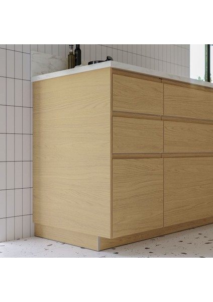 Kaplama Paneli, Meşe Görünümlü, 39X106 cm modelleri