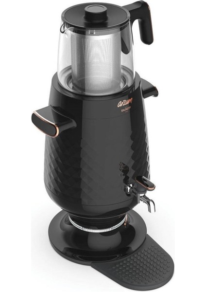 Elektrikli 3.5l Siyah Semaver Çaycı, Şık ve Kullanışlı Tasarım fiyatları