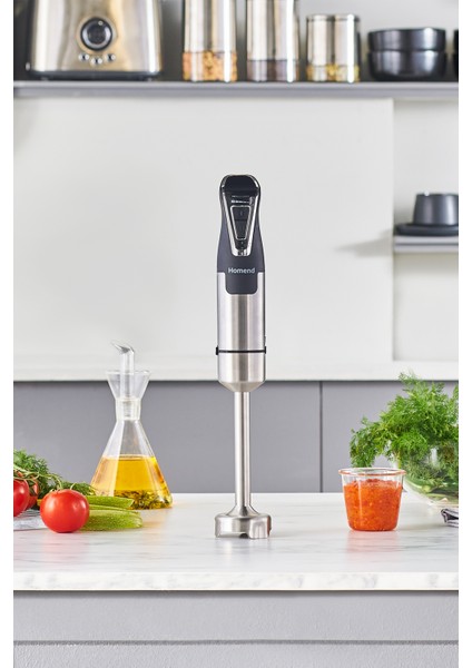 Siyah Inox El Blenderı, Kullanışlı ve Şık Tasarım, Kolay Kullanım, Yüksek Performans
