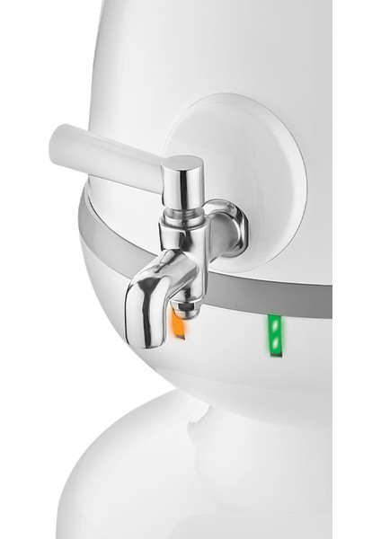 Cam Demlikli 2,5 Lt Elektrikli Semaver ve Çay Makinesi, Beyaz Renginde fırsatları