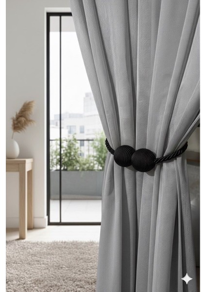 Mıknatıslı Perde Bağlama Aparat Aksesuarı Braçol (1 adet)