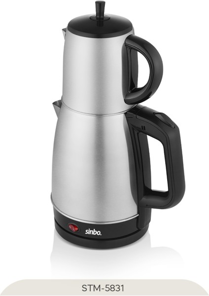 Şık Metalik Elektrikli Çay Seti, Hızlı ve Kolay Demleme Keyfi fırsatları