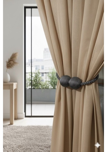 Mıknatıslı Perde Bağlama Aparat Aksesuarı Braçol (1 adet)