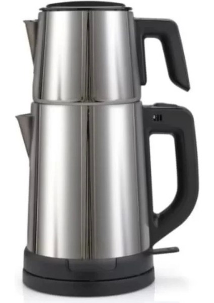 Inox Çay Makinesi 1500-1800 W, Pratik ve Şık Tasarım