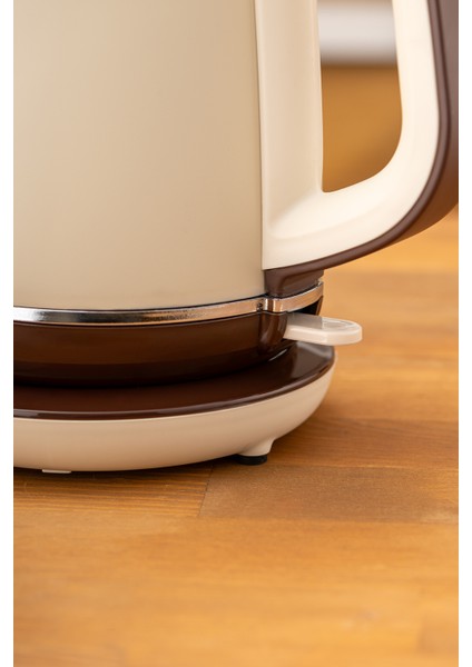 Nostaljik Görünümlü Bej Çay Makinesi, Şık ve Kullanışlı Tasarım fırsatları
