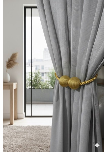 Mıknatıslı Perde Bağlama Aparat Aksesuarı Braçol (1 adet)