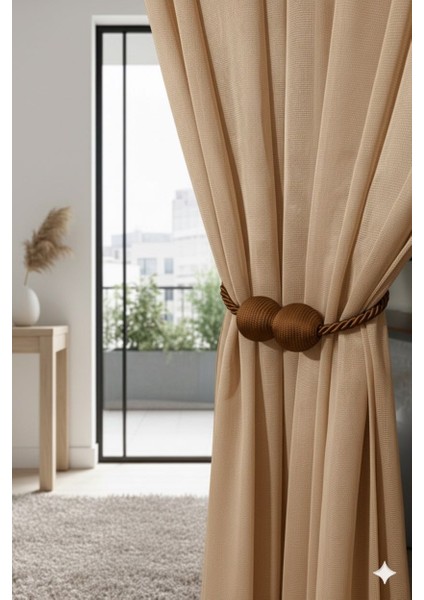 Mıknatıslı Perde Bağlama Aparat Aksesuarı Braçol (1 adet)