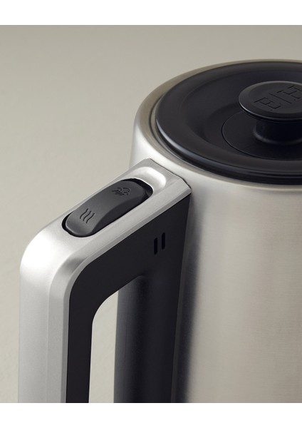 Şık Siyah-Krom Çay ve Kettle Seti, Modern ve Pratik Kullanım Için Ideal indirimleri