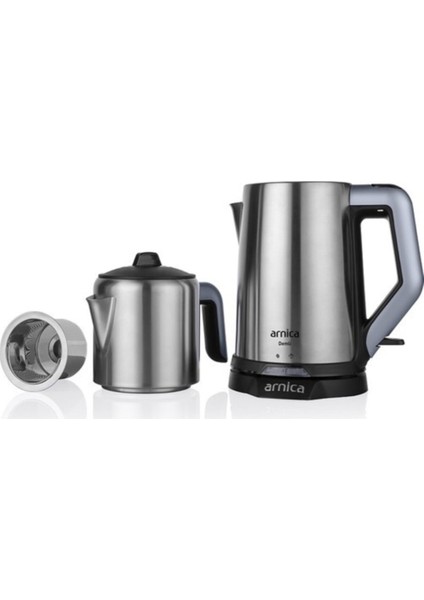 Gri Demli Çay Makinesi IH31050, Pratik ve Şık Tasarım, Hızlı Demleme modelleri