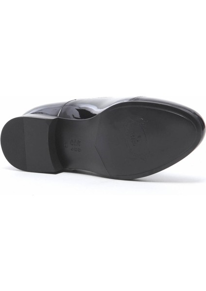 Siyah Deri Klasik Smokin Ayakkabı