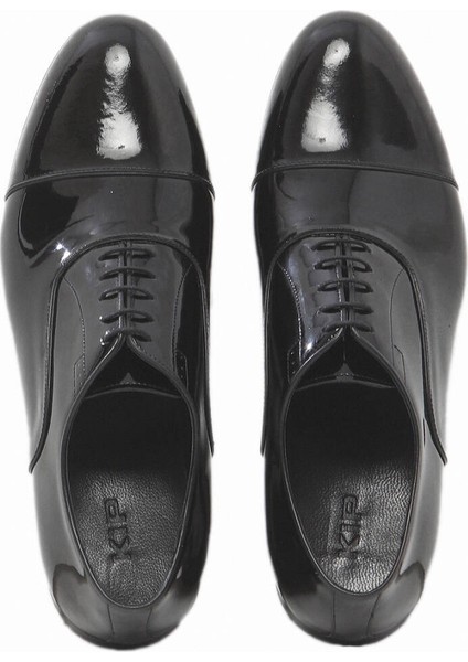 Siyah Deri Klasik Smokin Ayakkabı