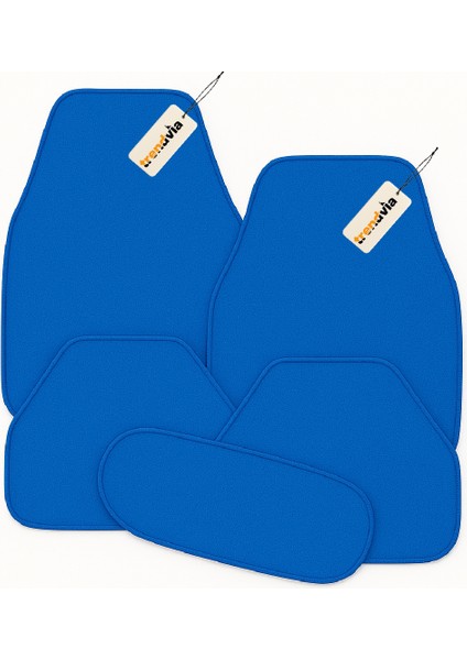 Araba Halı Paspas Takımı 5’li – Kaymaz Tabanlı Araç Halı Paspas Seti