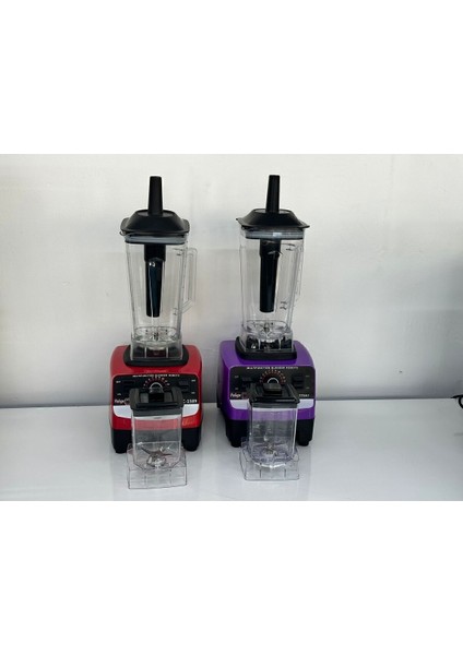 4500W 2l Endüstriyel Çok Renkli Bar Blender, Güçlü ve Çok Renkli Tasarım modelleri