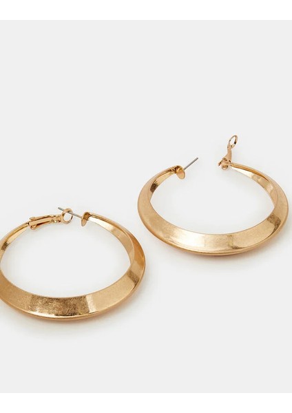 Halka Küpe Gold