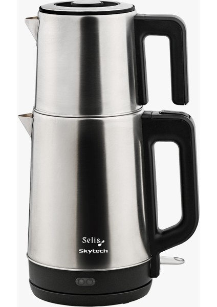 Paslanmaz Çelik Çay Makinesi 1,8l, Şık ve Dayanıklı Tasarım