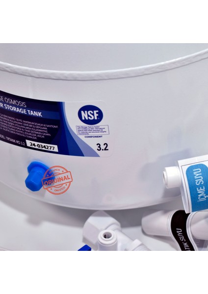 12 Lt Super Eco Su Arıtma Cihazı – Kutusuz, 5 Aşamalı Ro, Eco Musluk, Pompasız fırsatları