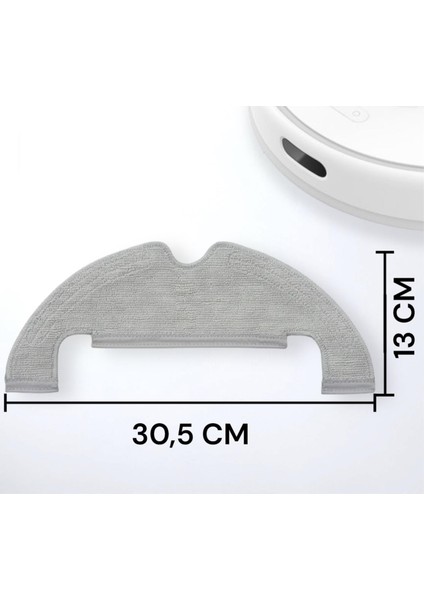 Dreame D10 PLUS,D10S PLUS,L10 PLUS,Z10 Pro Uyumlu Mop Paspas Yedek Seti-2 Adet fiyatları