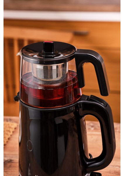 Siyah Çay Makinesi 1744H, Pratik ve Hızlı Çay Hazırlama Cihazı fırsatları