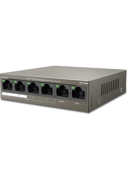 F1106P-4-63W Unmanaged,5* 10/100MBPS Desktop Poe+ SWITCH,58W,4FE RJ45 Ports Poe,2fe RJ45 Port None Poe,metal Case fiyatları