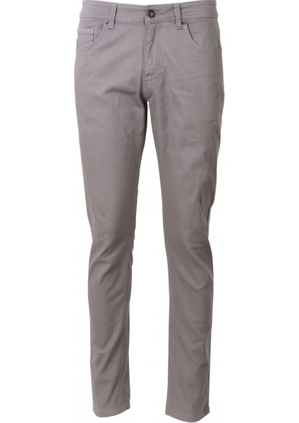 Açık Gri Erkek Pantolon Oscar 5 Cep