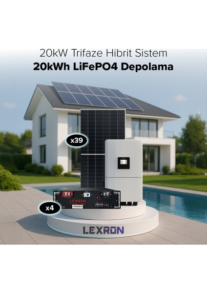 20KW Trifaze Hibrit Sistem 1 fiyatları