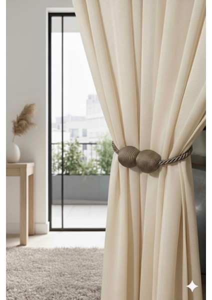 Mıknatıslı Perde Bağlama Aparat Aksesuarı Braçol (1 adet)