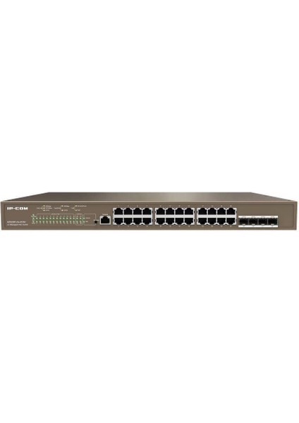 G5328P-24-410W Managed,l3, 24GE RJ45 Ports Poe,4ge Sfp Ports,poepwr BUD.370W Rack Mountable