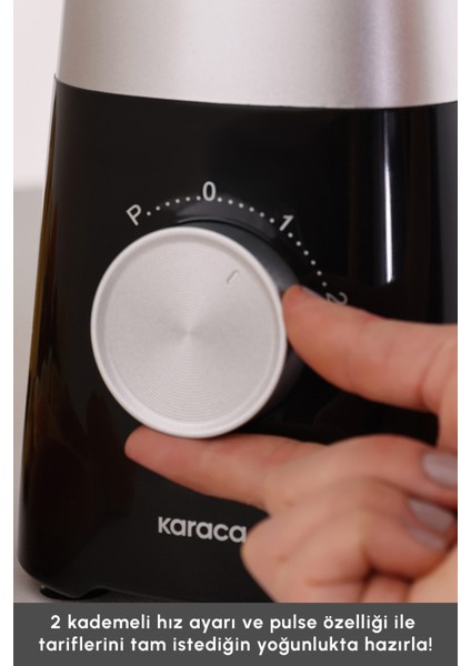 Çok Fonksiyonlu Smoothie Blender, Güçlü 1000W Motor, Şık Siyah Tasarım indirimleri