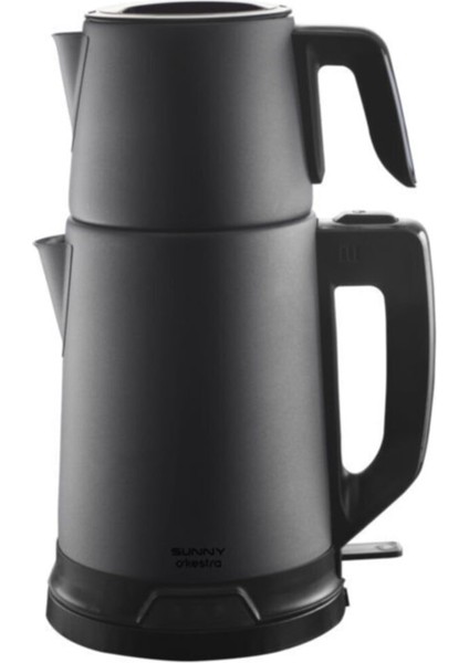 Gri Inox Çay Makinesi ile Keyifli Anlar, Hızlı ve Şık Kullanım Imkanı