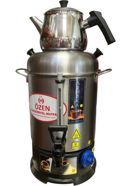 Şık Metalik Mini Çay Makinesi 6 Lt, Tek Demlikli, Pratik ve Kullanışlı Tasarım fiyatları