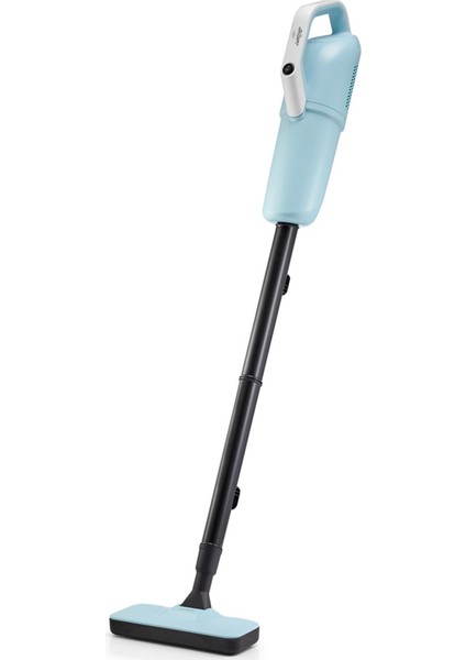Dikey Elektrikli Süpürge 550W, 2'si 1 Arada, Turkuaz Renk