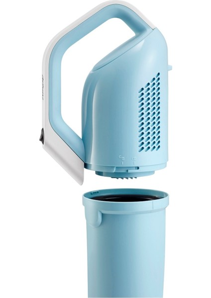 Dikey Elektrikli Süpürge 550W, 2'si 1 Arada, Turkuaz Renk fırsatları