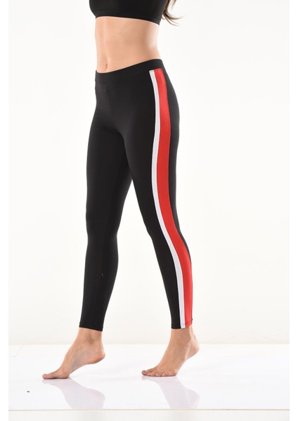 Şeritli Kadın Tayt 0594 fırsatları