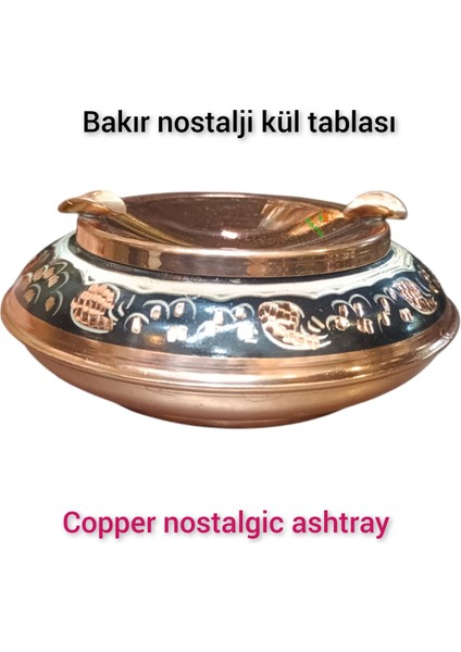 Nostaljik Bakır Küllük, 2'li Set, Şık ve Zarif Dekoratif Küllükler fiyatları