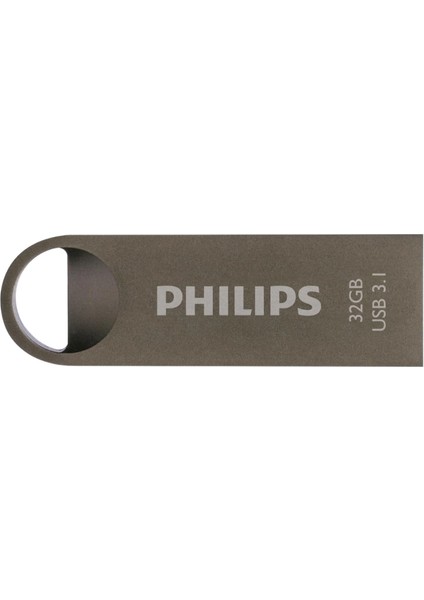 Phılıps FM32FD165B, 32GB, USB 3.1, Moon, Uzay Grisi, Flash Disk fiyatları