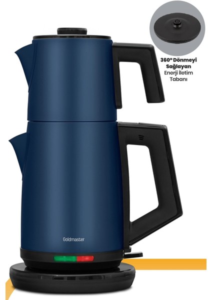 Mavi 2200W Paslanmaz Çelik Damlatmayan Çay ve Su Isıtıcı fırsatları