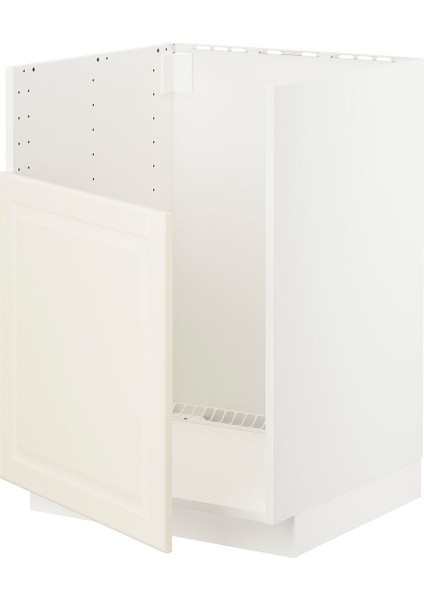 Eviye Dolabı, Bodbyn Kırık Beyaz, 60X60 Cm, 1 Kapaklı